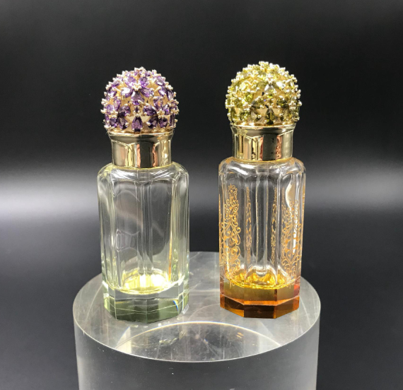 new luxury perfume glass attar bottles for oud oil in Dubai